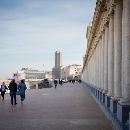 Gezellig App In De Belle Epoque Wijk Van Oostende Eksteriør bilde