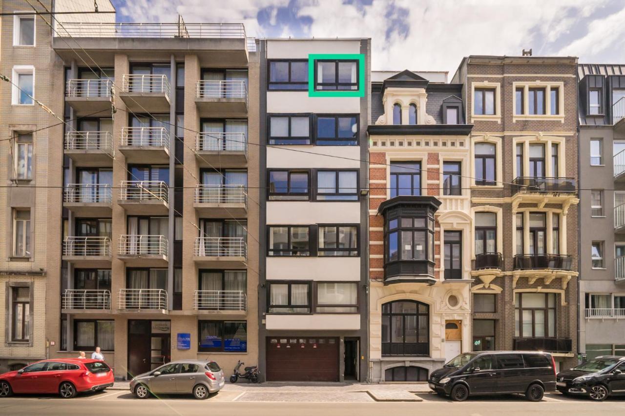 Gezellig App In De Belle Epoque Wijk Van Oostende Eksteriør bilde