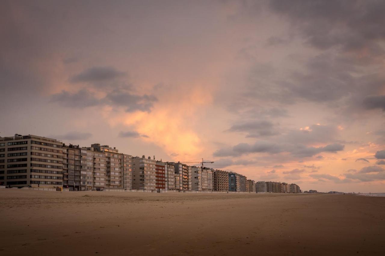 Gezellig App In De Belle Epoque Wijk Van Oostende Eksteriør bilde